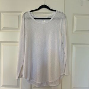 Athleta long-sleeve lightweight top